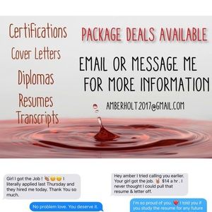 Documents that help someone